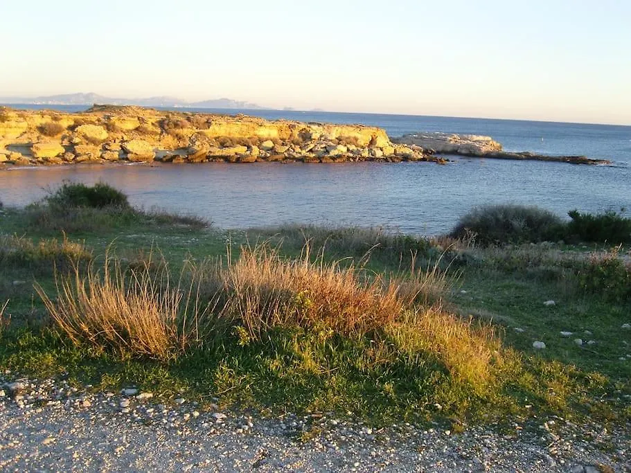 T3- Vue Mer - Plage 50 M Martigues